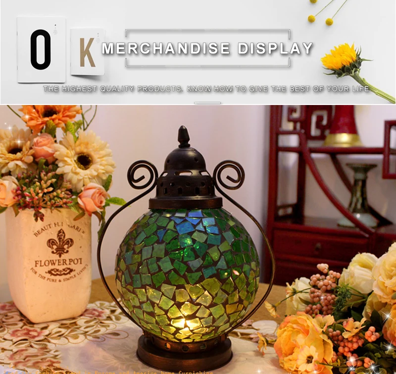 Европейский Рождественский подсвечник, стол из кованого железа, стеклянная мозаика, Kerzenhalter, подсвечники, свадебные украшения для дома, 50X113