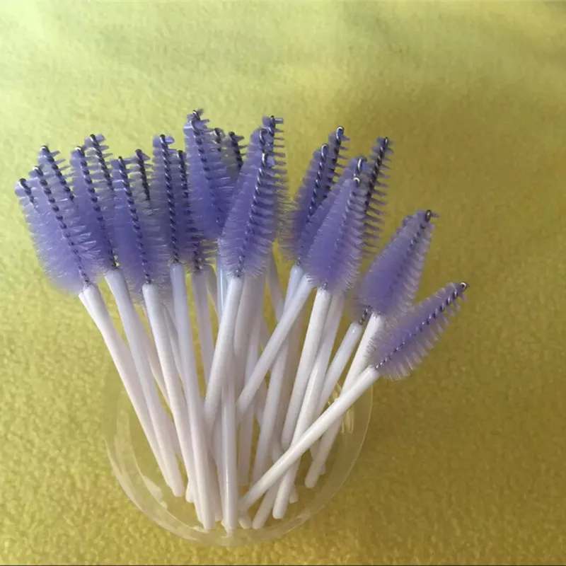 Оптовая продажа 500 шт./лот составляют Кисточки химическое Волокно Одноразовые