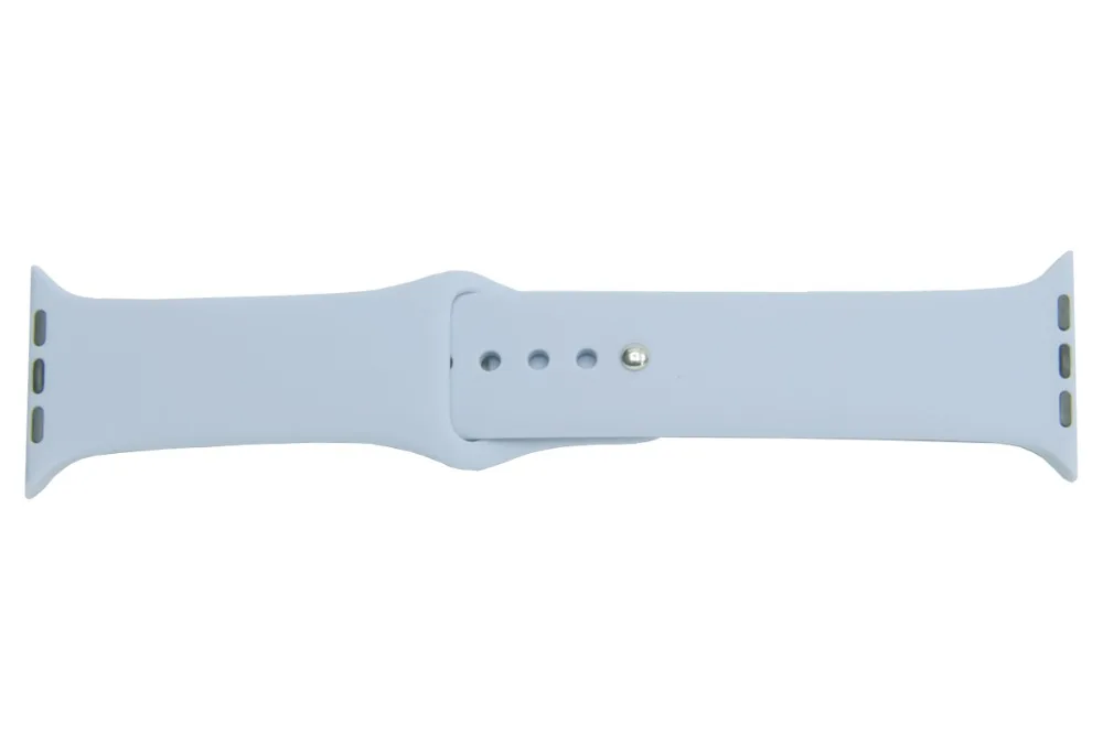 Мягкий силиконовый браслет спортивный ремешок для Apple Watch группа 44 мм 40 мм серия 5 4 3 2 1 браслет для iwatch 42 мм 38 мм аксессуары