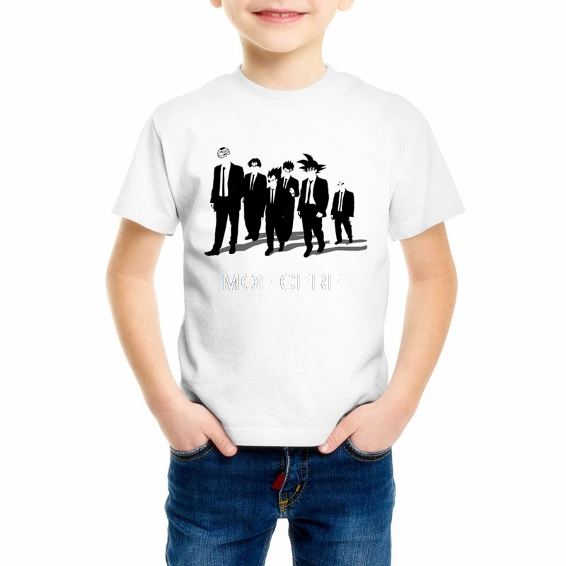 1 Футболки Vegeta аниме Гоку для сына, для мальчиков, девочек, детей, Camiseta Harajuku, футболка с принтом Dragon Ball топы, Z17-6 - Цвет: 1