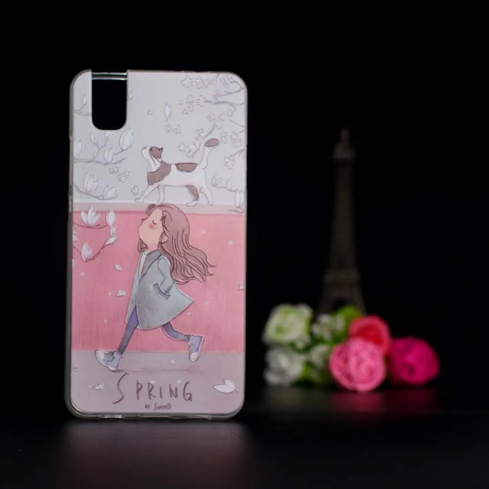 Fashion 3D Relief Printed Flower Case for Huawei Honor 7i Phone Soft TPU Back Protection Cover Shot X Cases | Мобильные телефоны и