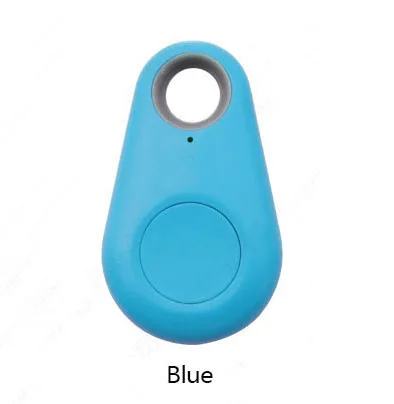 Новые Домашние животные, умные мини gps, анти-потеря, водонепроницаемый, Bluetooth, устройство слежения, устройство для поиска авто, домашние животные, дети, мотоцикл, трекеры - Цвет: Blue