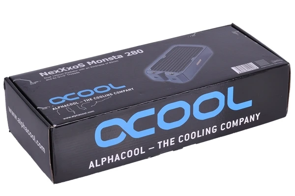 Холодный ряд медный радиатор Alphacool NexXxoS Monsta полная медь 280 мм | Компьютеры и офис