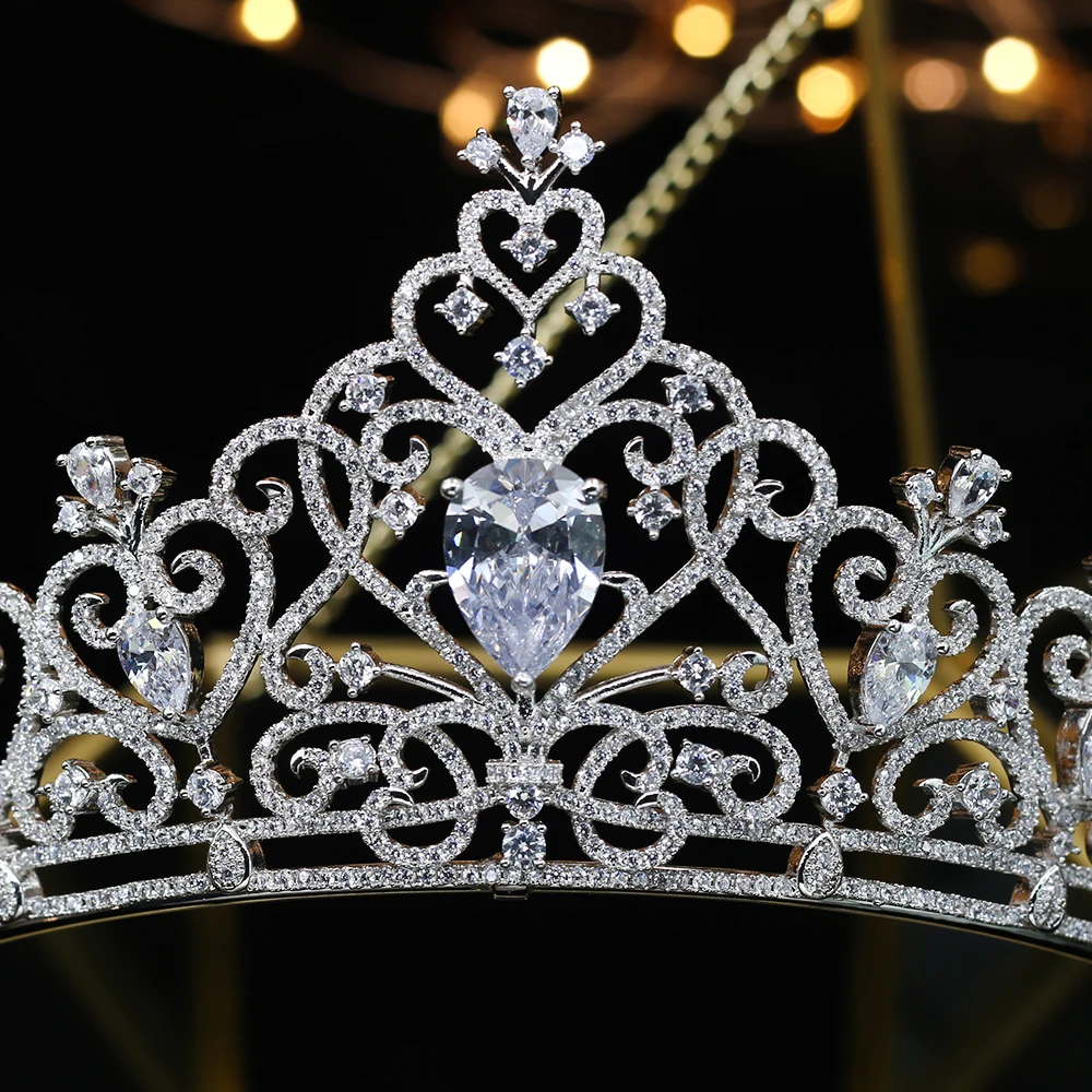ASNORA модная тиара de noiva короны свадебные аксессуары для волос corona nupcial ювелирные изделия для волос Принцесса диадема в виде короны nupcial