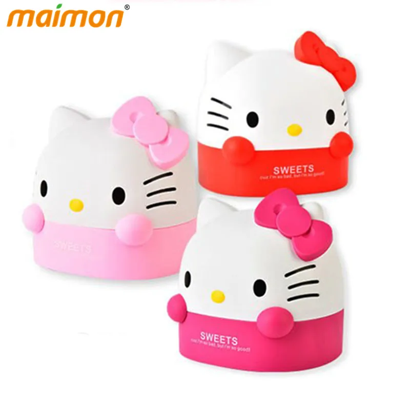 Милый котенок кошка коробка для салфеток Салфетка канистра домашний офис