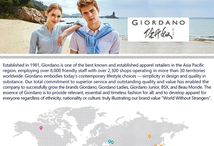 Giordano мужское шерстяное пальто средней длины, выполненное в однотонном оттенке,имеется два варианта цвета на выбор