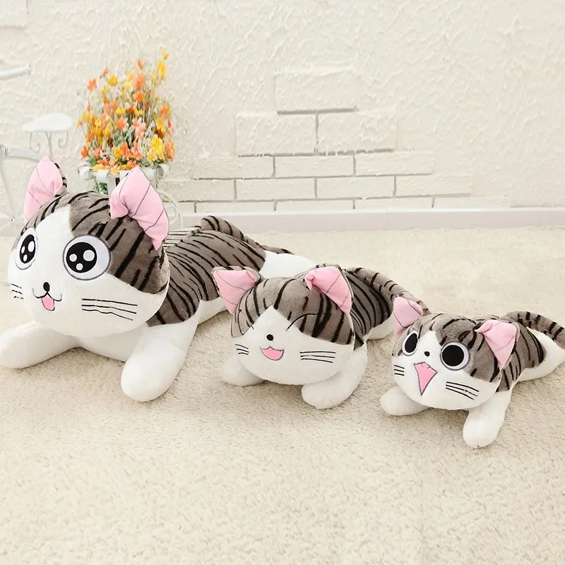 Плюшевая игрушка Кот Чи мягкая кукла животное куклы с сыром мягкие игрушки