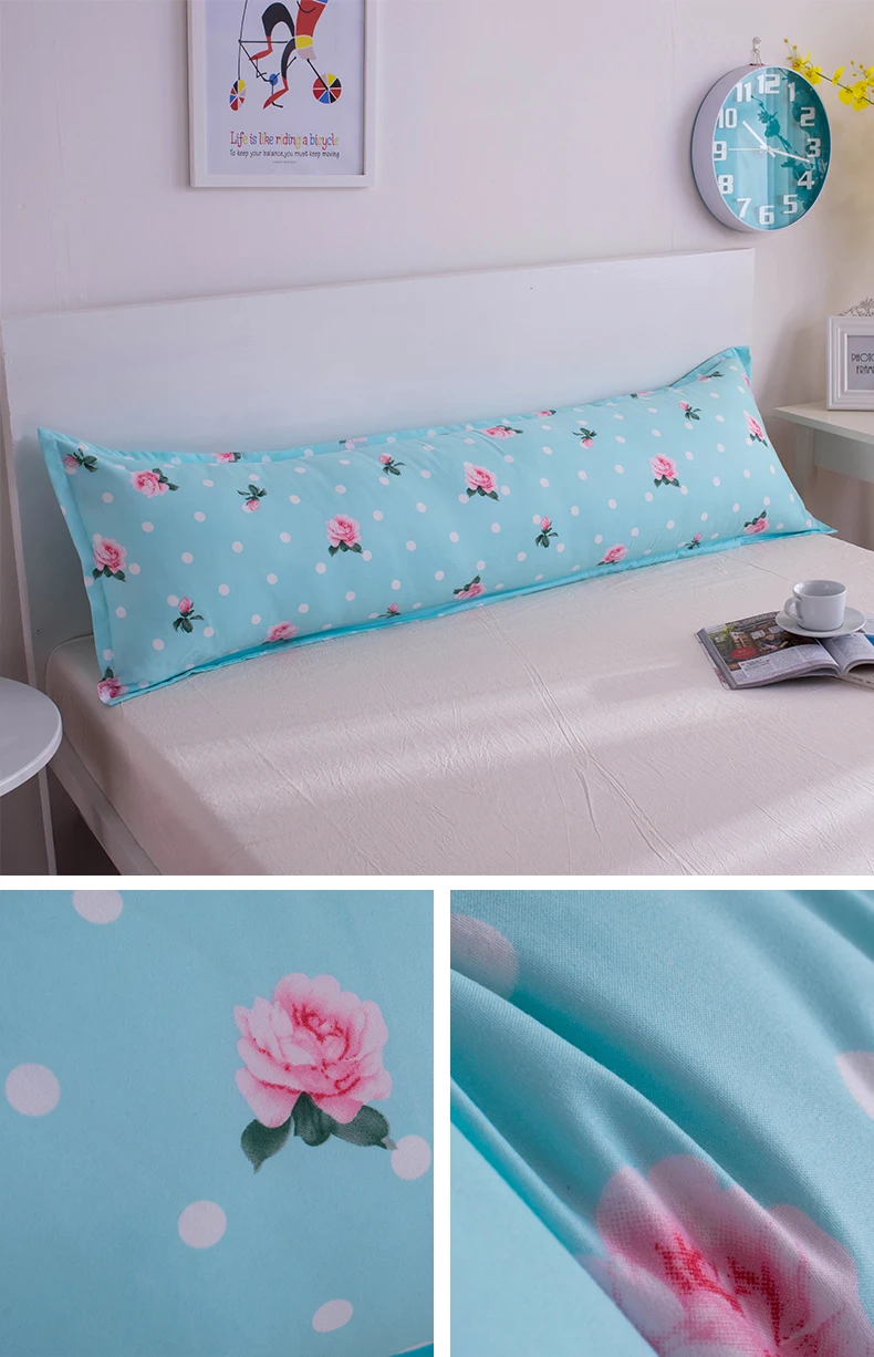Funda de almohada длинная наволочка двойная наволочка для кровати 1,2 m/1,5 m/1,8 m