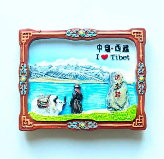 Danhuang, Gansu, внутренняя монгольская, тибетская, внутренняя монгольская 3D магниты на холодильник Китай сувениры для туристов магнитные наклейки на холодильник - Цвет: 006