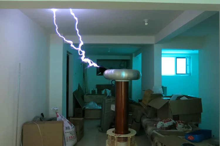 1.8 meter height Tesla Coil DRSSTC Music tesla Arc Flash Lightning physic lab equipment 1 arc | Канцтовары для офиса и дома