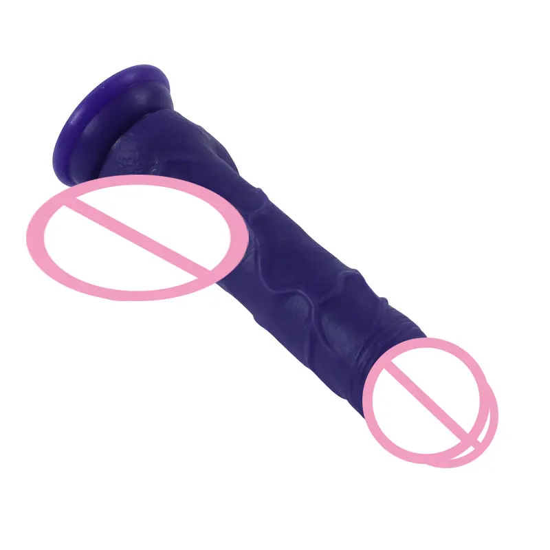 Большой фаллоимитатор телесного цвета для мальчиков с сильной присоской L19.5cm *