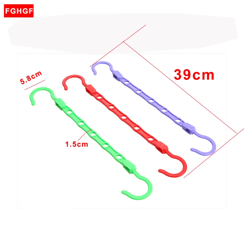1 шт. вешалка для экономии пространства пластиковая крючок Волшебная одежды с