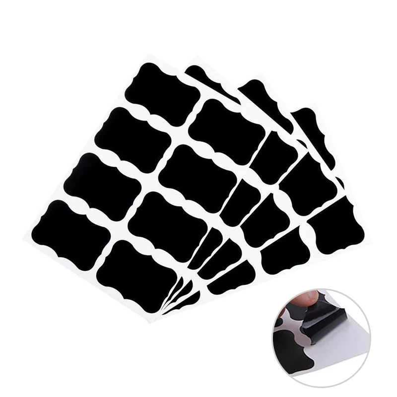 5 шт. наклейка для доски ремесло кухонная банка органайзер этикеток доска меловая