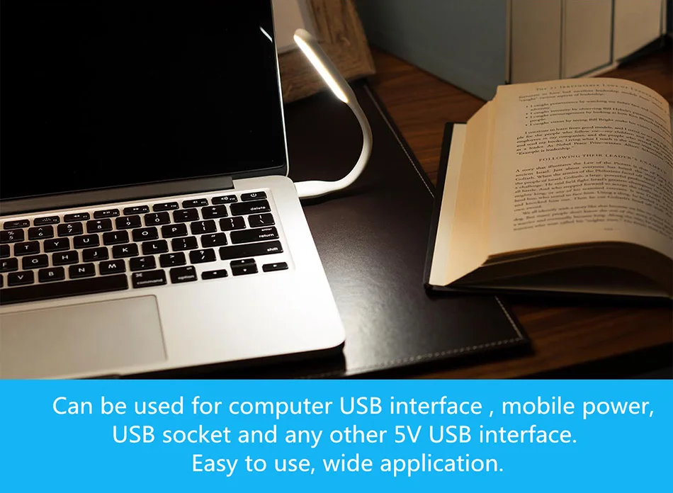 Xiaomi USB светильник Светодиодная лампа Xiaomi с USB для power Bank/comupter портативный сияющий светодиодный светильник с переключателем