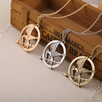 movie jewelry the hunger games bird necklace women men gifts necklace 3 colors trendy 2019
