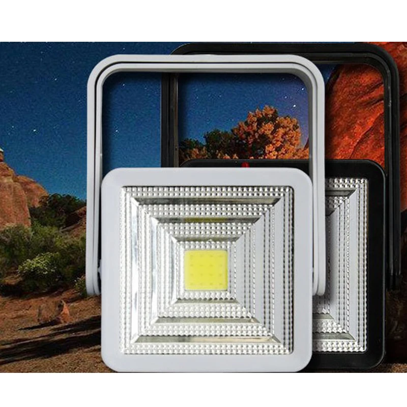 USB перезаряжаемые Chargie солнечной энергии супер яркий лагерь Открытый аварийный светильник