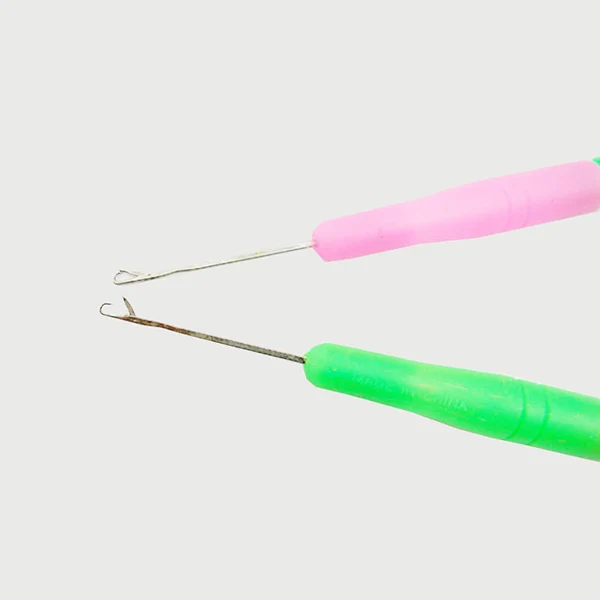 Высокое качество 2 шт. набор крючков для вязания крючком стальная пластиковая