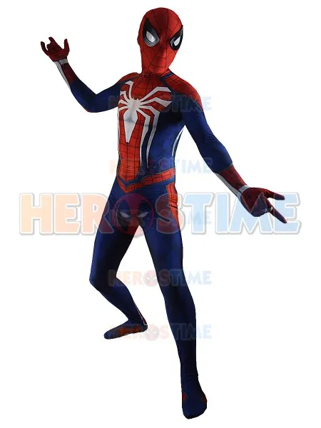 Insomniac костюм Человека паука PS4 игра Человек паук косплей 3d принт Зентаи