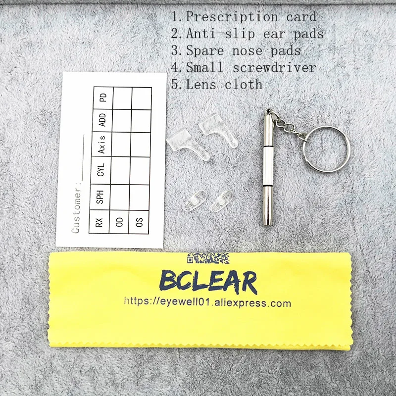 Модные оправы для очков BCLEAR мужские винтажные оптического дизайна брендовая