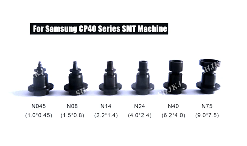 SAMSUNG CP40 Держатель сопла N08, N14, N24, N40, N045, N75 для SMT палочки и место машины, высокое качество, сделано в Китае