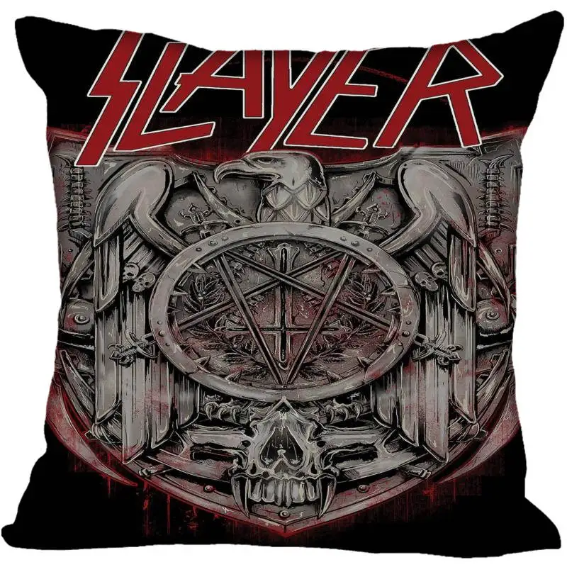 Заказная квадратная наволочка Slayer на заказ Чехол для подушки на молнии 40x40,45x45 см(с одной стороны - Цвет: Pillowcase 13
