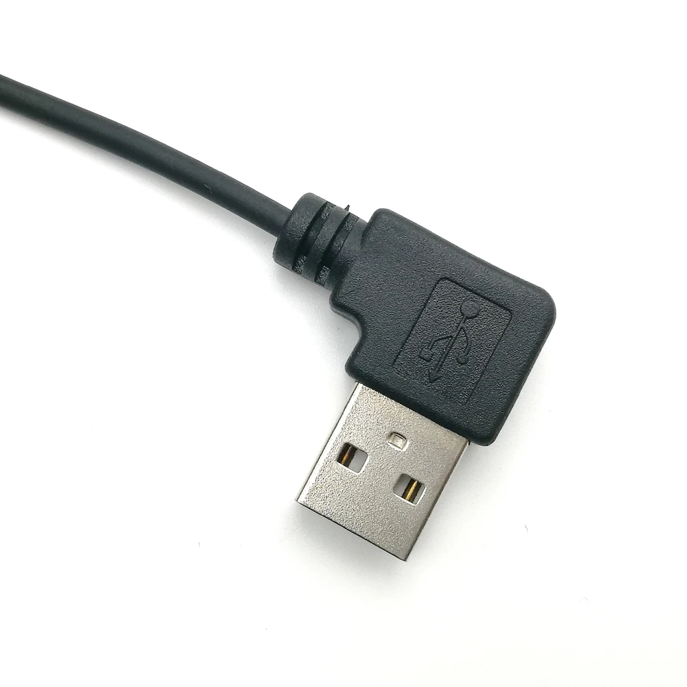 Eustak micro usb male 90 градусов под углом к левый угловой пружинный выдвижной