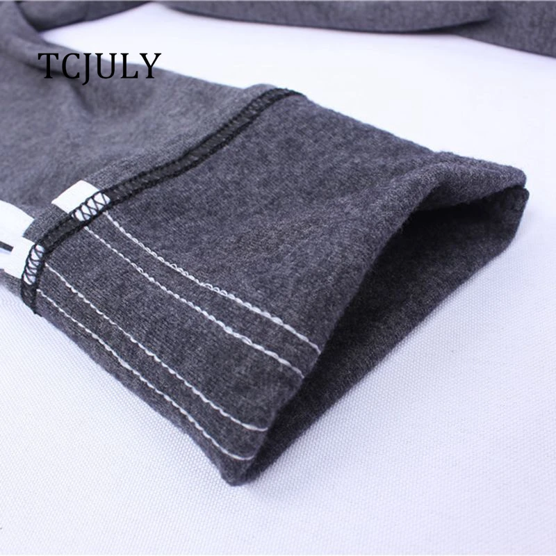 TCJULY/Новое поступление модные милые брюки карандаш с двумя линиями в Вертикальную