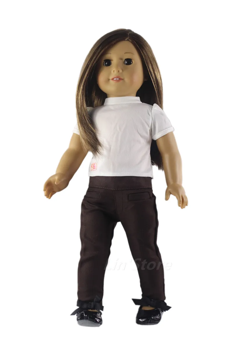 Модная кукольная одежда повседневная для 18 дюймов американская кукла много
