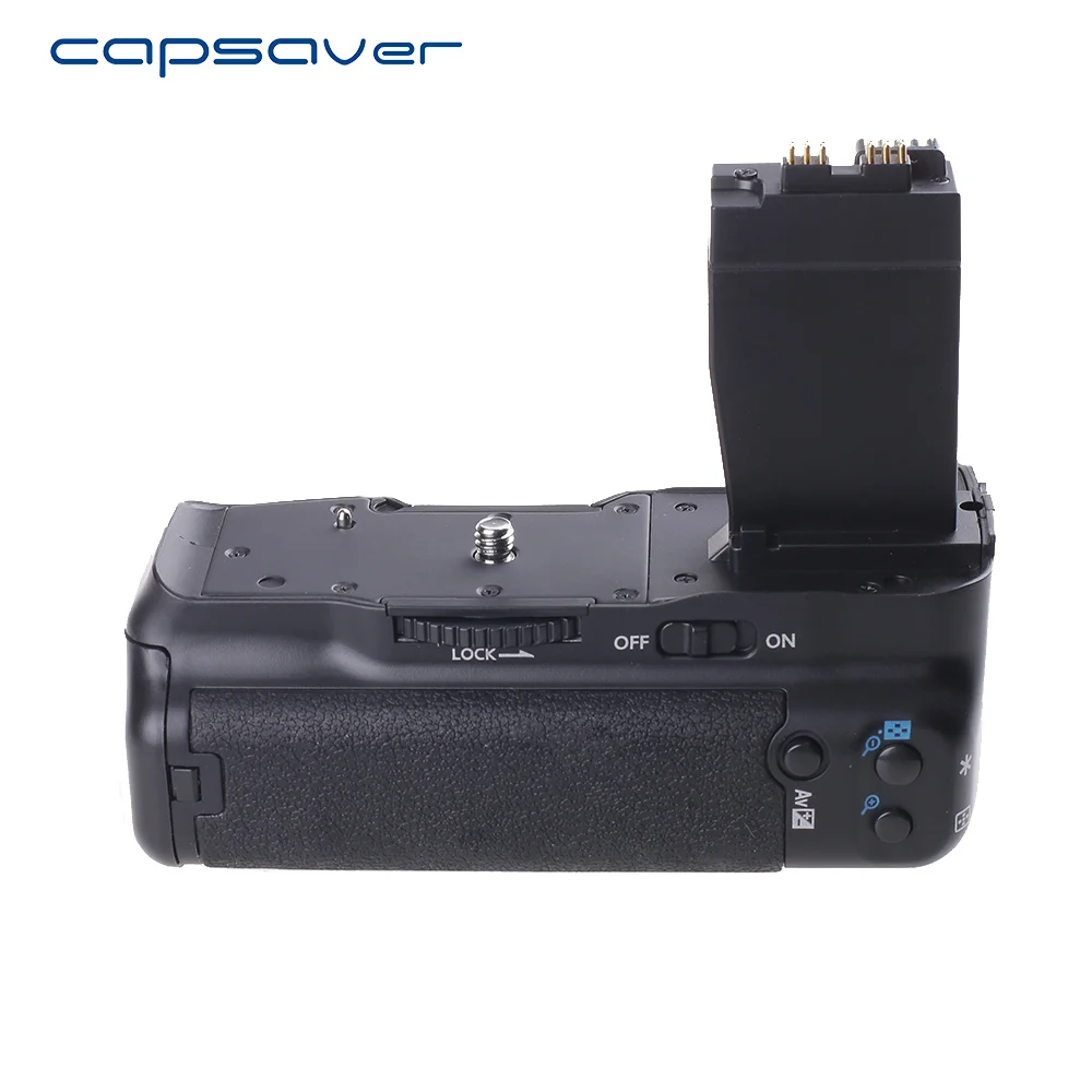 Capsaver Вертикальная Батарейная ручка для Canon T2i T3i T4i T5i EOS 550D 600D 650D 700D DSLR камера Замена