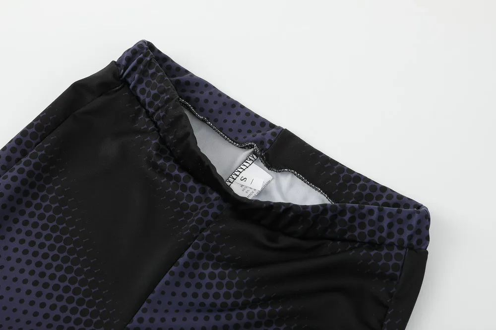 Высококачественный сетчатый кальсоны для йоги синие серые Лоскутные Длинные