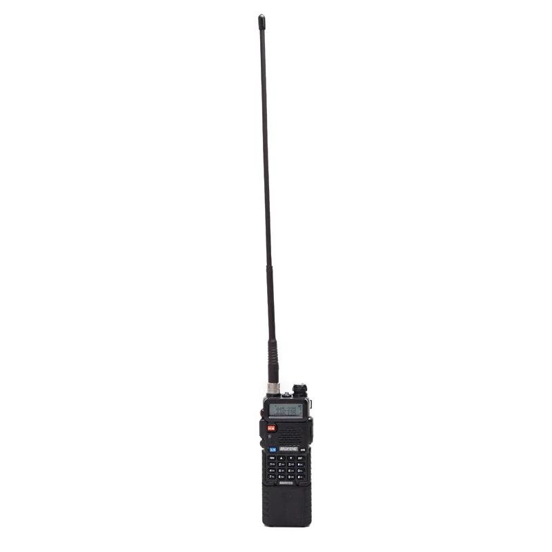 Яркая Двухдиапазонная VHF/УВЧ SMA Женская рация антенна Abbree для портативной рации