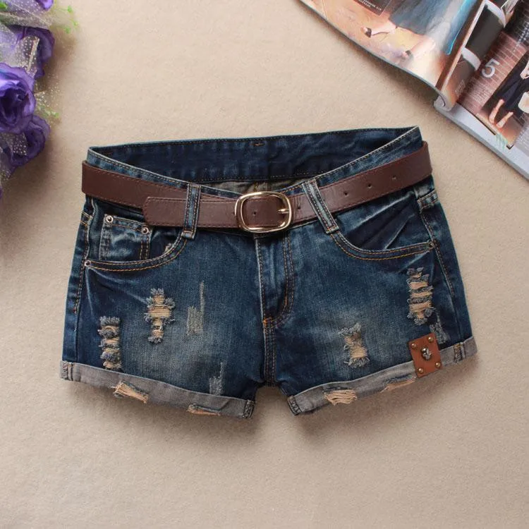 Горячие Продажа 2016 Лето Шорты Женщины Винтаж Клуб Джинсовые Сексуальный хип Хоп