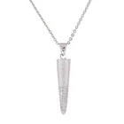 2020 новый дизайн, циркониевый Зонт с микрозакрепкой, ювелирные изделия, подвеска, модное посеребренное искусство для женщин