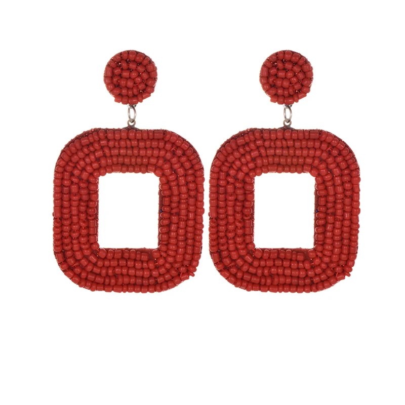 2019 серьги ручной работы из бисера ювелирные изделия свадебный подарок для