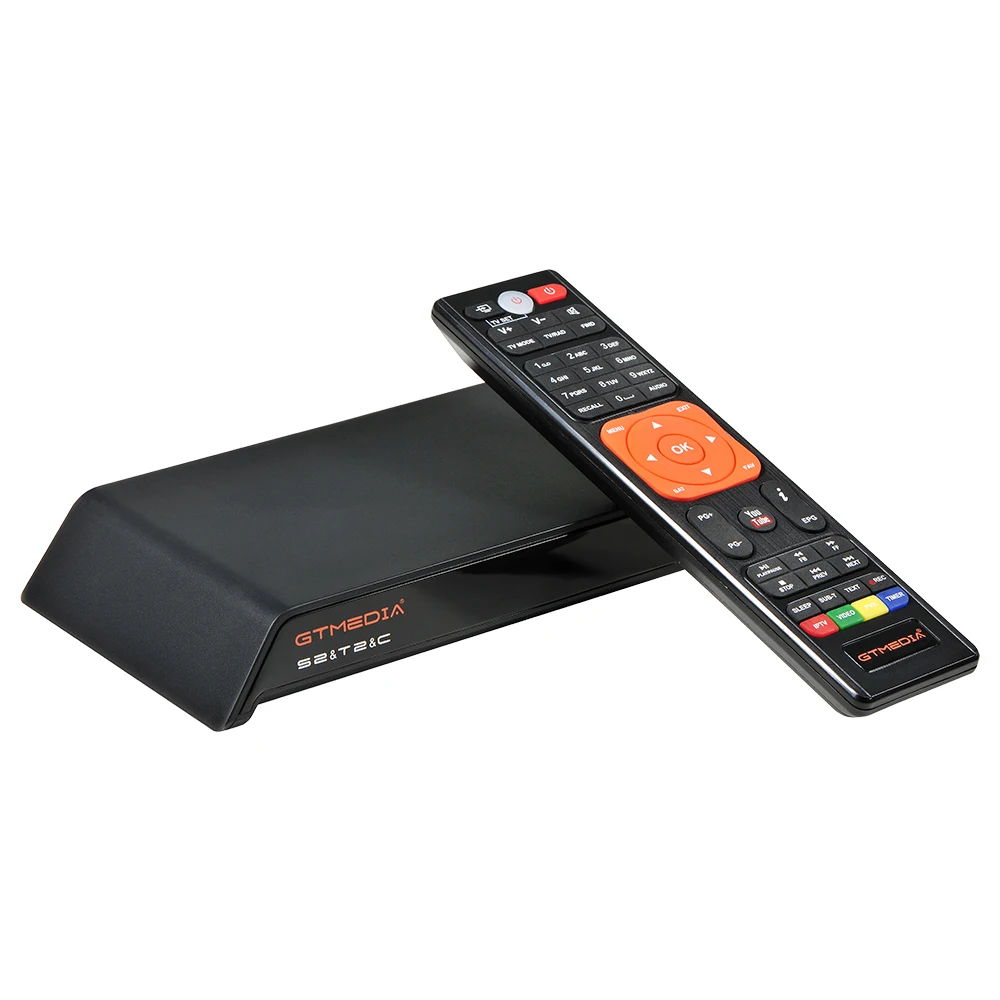 GTmedia V8 Pro 2 приемное устройство DVB-S2 DVB-C DVB-T2 Встроенный Wi-Fi, H.265 Поддержка IPTV PowerVu DRE и Biss key спутниковый ТВ приемник 1080 P