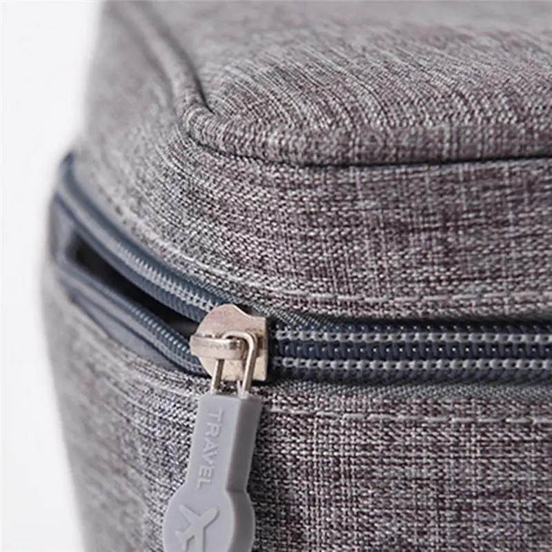 Серый цифровая сумка для хранения USB органайзер кабеля данных наушники провода