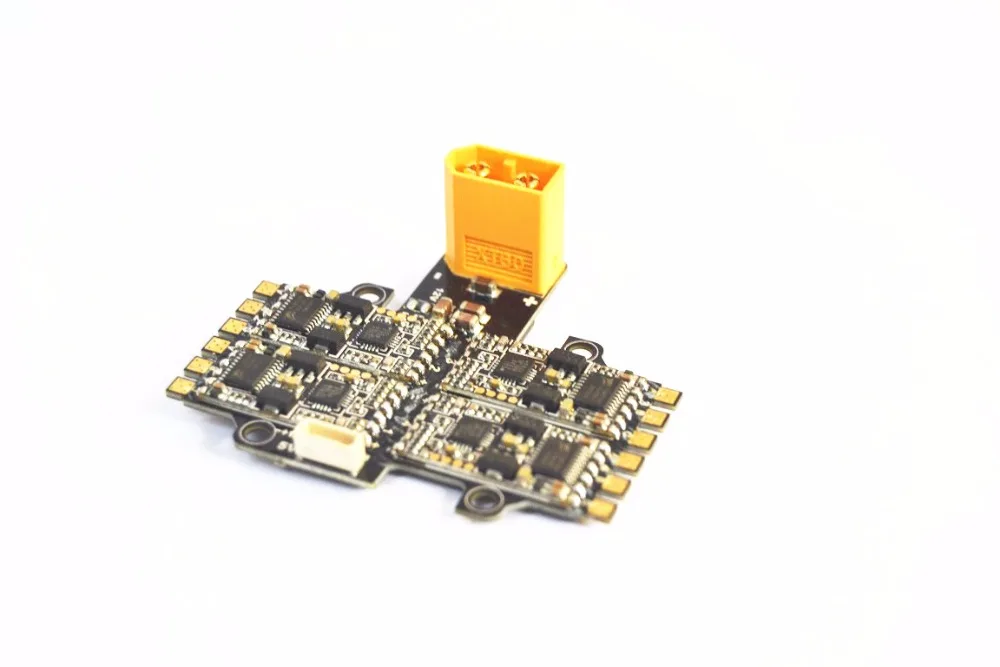 4 в 1 30A BLHeli ESC 2-4S LiPo батарея прошивка DSHOT 4x30A для FPV гоночного квадрокоптера | Игрушки