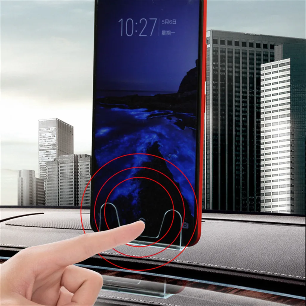 Универсальный центральный Пульт Автомобильный держатель для телефона мини