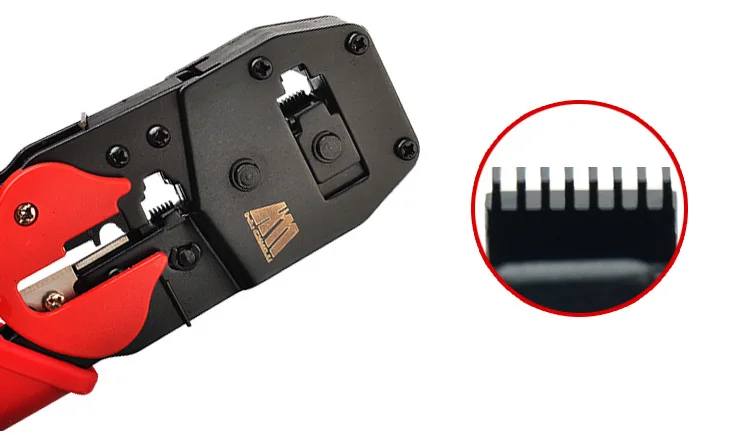 Сетевой установщик инструмент 13 шт. RJ45 RJ11 CAT5 LAN Сетевой набор инструментов Кабельный тестер щипцы инструмент для зачистки сумка