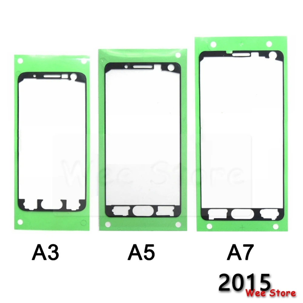 10 шт. оригинал для Samsung Galaxy A3 A5 A7 2015 2016 2017 клейкая рамка наклейка|Наклейки