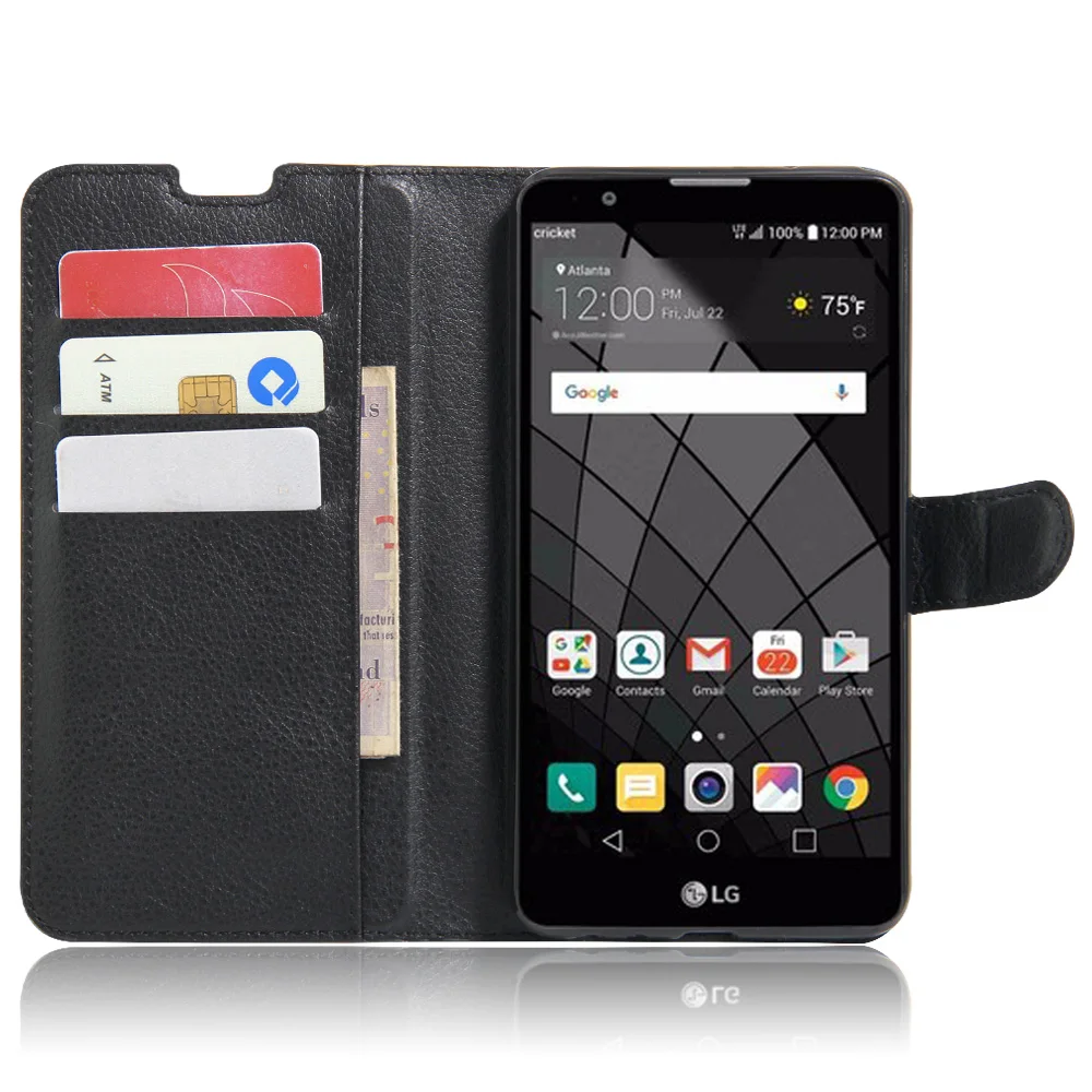 Чехол для LG Stylus 2 Plus K530 K535D/N Стильный чехол-Кошелек из искусственной кожи чехол