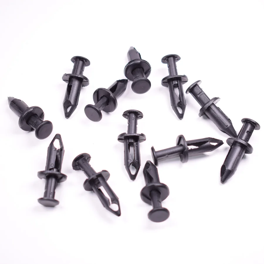 

Крепеж для автомобильного бампера, нейлоновый Фиксатор с заклепками для Ford Focus Mondeo, Fiesta Kuga, 50 шт., 8 мм