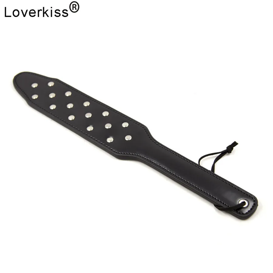 Loverkiss толстые Pu порка весло секс взрослые игры наказать попу эротический флоггер