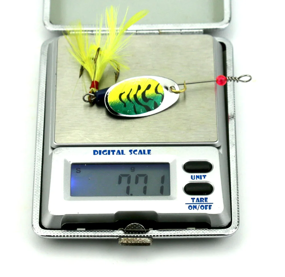 Металлическая блесна вращающаяся рыболовная приманка металлическая