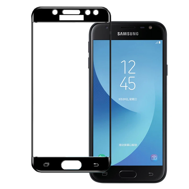 5D Curved Tempered Glass For SAMSUNG Galaxy J4 J6 Plus 2018 J330 J530 J730 2017 J5 J7 Prime 2 Full Glue Screen Protector | Мобильные