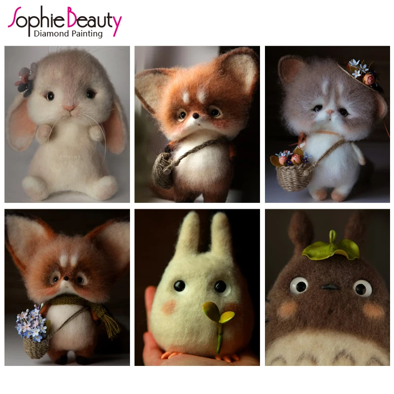 Набор для алмазной вышивки квадратными кристаллами Софи красавица дома | Дом и