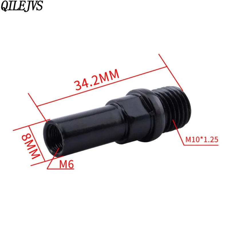 

QILEJVS 4 Pcs/pack Mountain Bike Bicycle V Brake Column Screw M10 Front Fork Frame Clamp Braked Base Screws