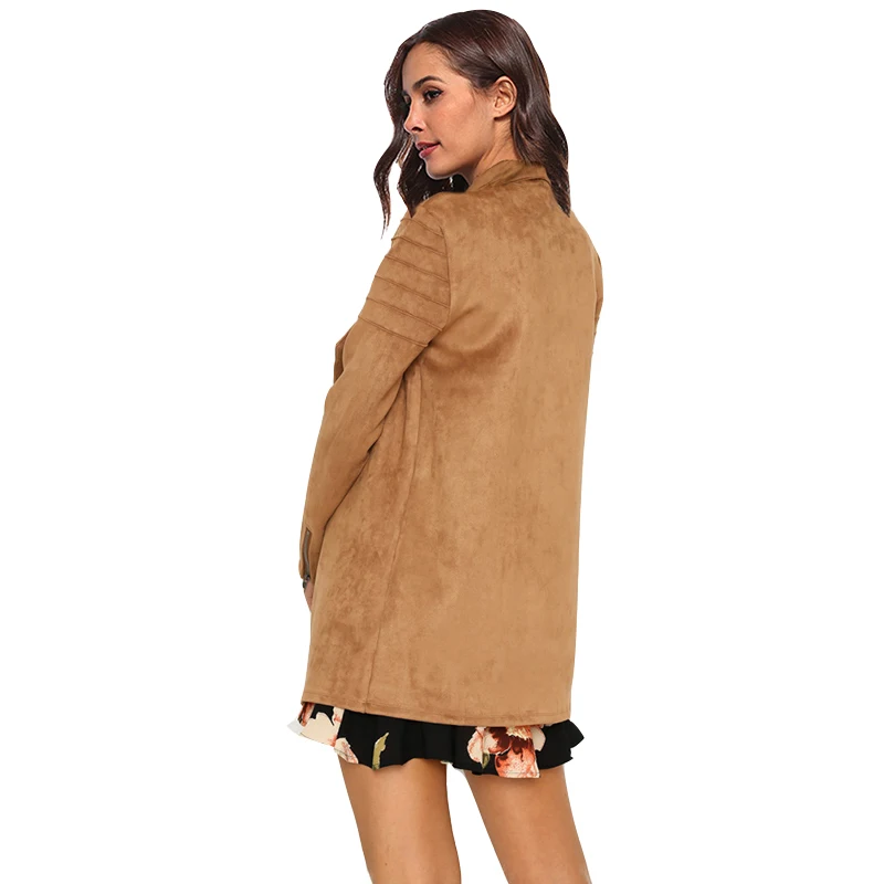 Kostlich уличная осенне зимняя верхняя одежда замшевая кожаная куртка повседневное