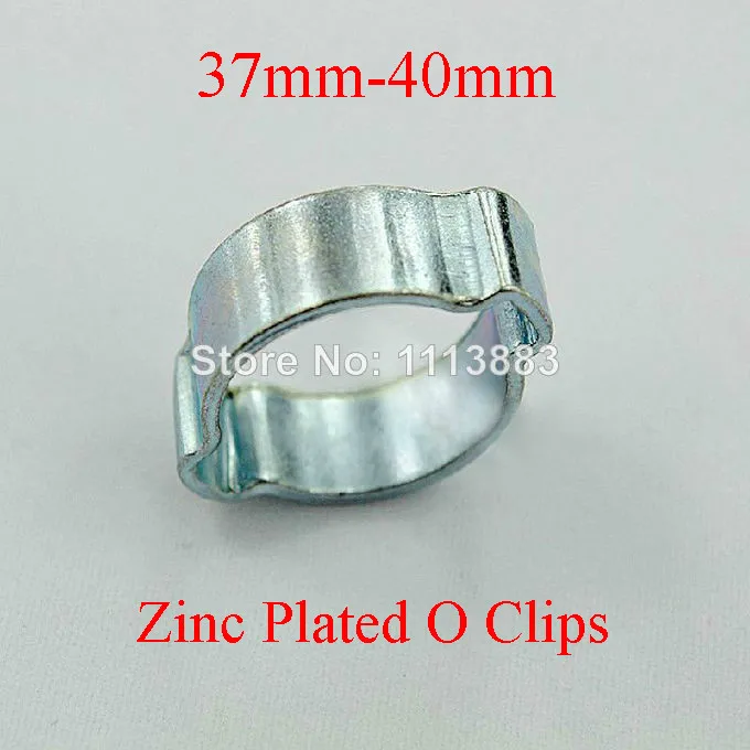 Оцинкованные круглые зажимы 37-40 мм для соединения охлаждающей жидкости в