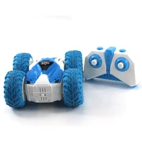 rc car double sided stunt car 2 4g mini remote control cool tumbling truck 360 degree rolling rotation wheel vehicle toys gift